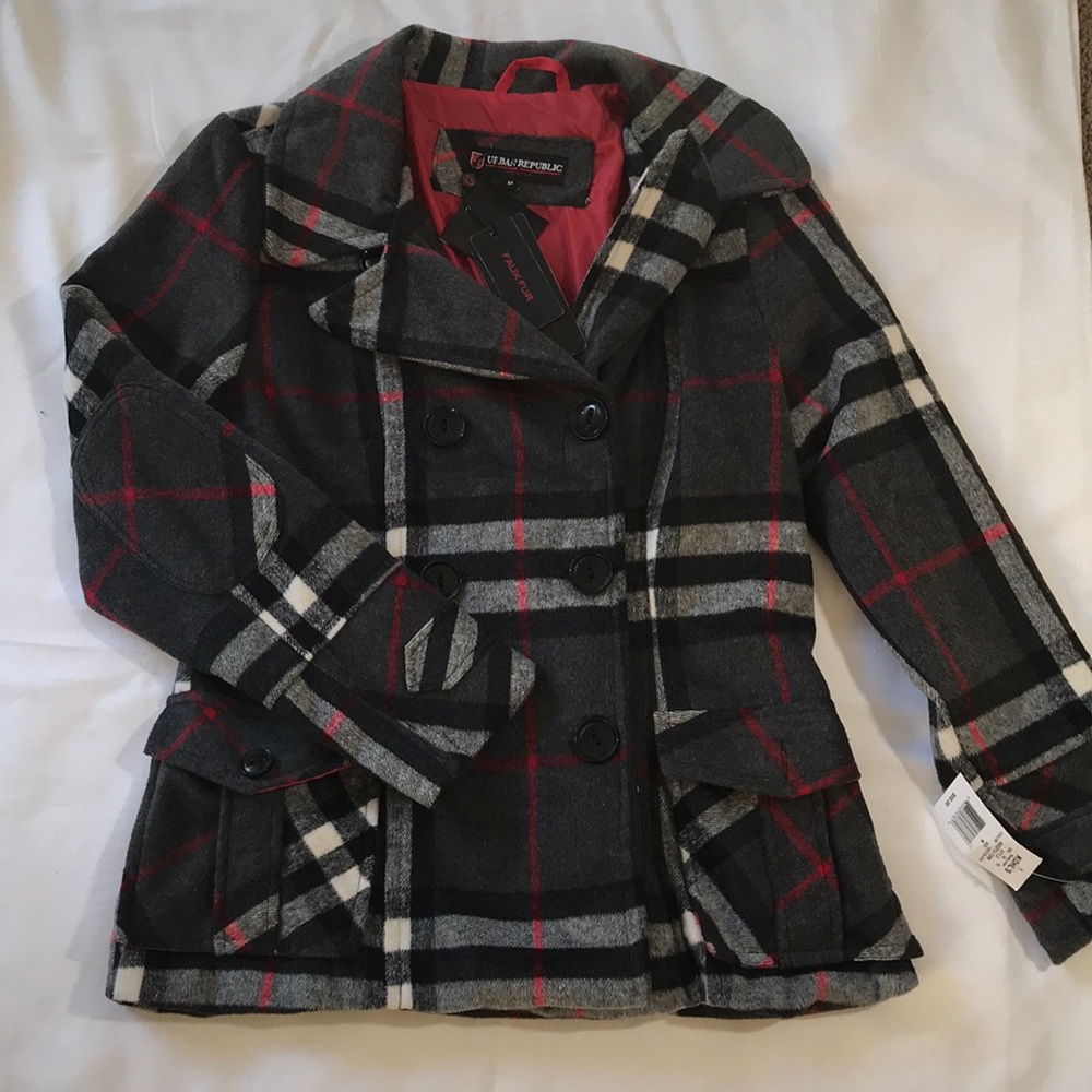 Plaid coat